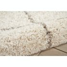 Alternate image 2 for Nourison Brisbane Cream Shag Area Rug BRI03 5' x 7'
