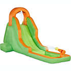 Alternate image 0 for Sunny & Fun Compact Inflatable Water Slide Park - Heavy-Duty Nylon for Outdoor Fun - Climbing Wall, Slide, & Small Splash Pool - Easy to Set Up & Inflate with Included Air Pump & Carrying Case
