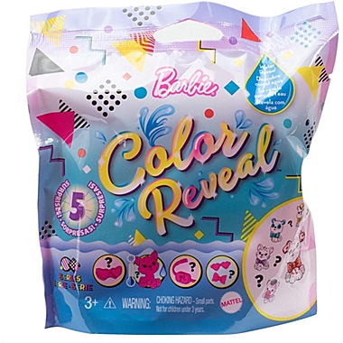 Barbie Color Reveal Pets Monochrome Series, One Surprise Color Reveal Chosen Randomly. View a larger version of this product image.