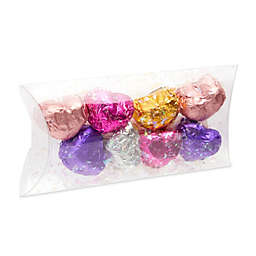 Stockroom Plus Clear Plastic Pillow Boxes for Candy, Party Favors, Gifts (5.5 x 2.5 In, 50 Pack)