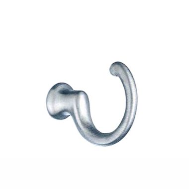 Smedbo Loop Hook 1 1/8" Brushed Chrome Pair. View a larger version of this product image.