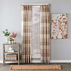 Alternate image 1 for Saturday Knight Ltd Aiden Woven Design Window Panel With 1.5" Rod Pocket - 52x84", Taupe