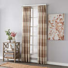 Alternate image 2 for Saturday Knight Ltd Aiden Woven Design Window Panel With 1.5" Rod Pocket - 52x84", Taupe