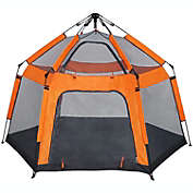 Bosonshop 3-4 Person Camping Instant Pop-up Tent