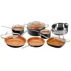 Alternate image 2 for Gotham Steel 12 Piece Non-stick Pots and Pans Cookware Set in Graphite