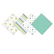 Kitcheniva 4 Pack Baby Infant Swaddle Blankets 47x47, B