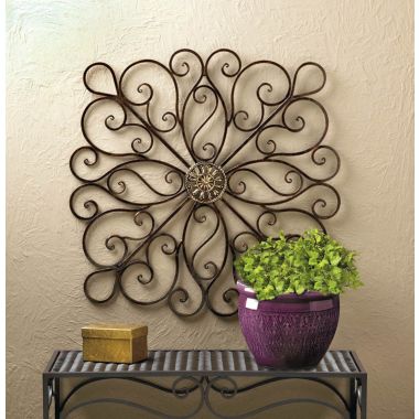 Accent Plus Scrollwork Wall Decor. View a larger version of this product image.