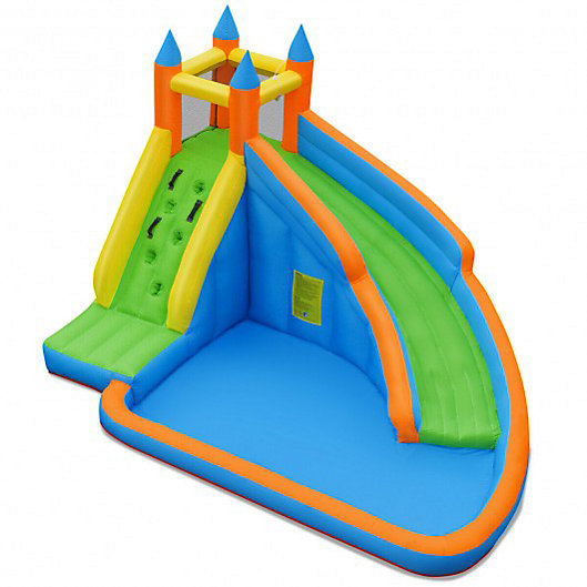 Inflatable Mighty Bounce House Jumper, Outdoor Bounce House With Water Slide