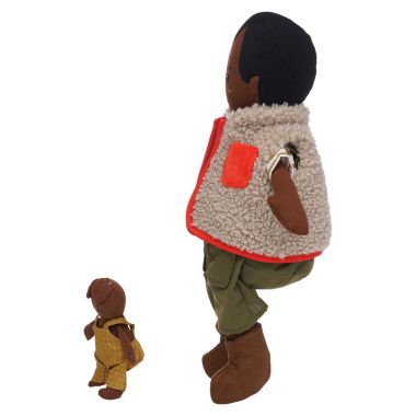 Manhattan Toy Playdate Friends Ellis (Brown w/dog). View a larger version of this product image.