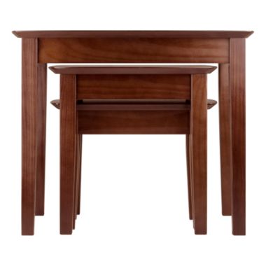 Bradley 3-Pc Nesting Table Set, Walnut. View a larger version of this product image.