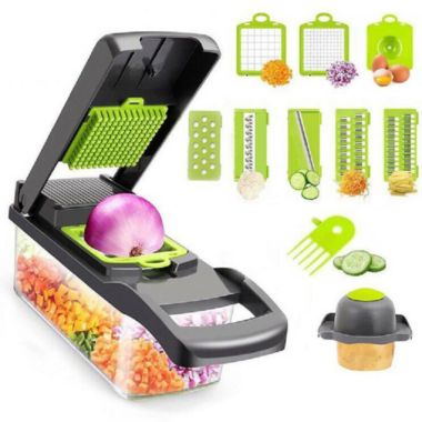 Kitcheniva 14-In-1 Vegetable Fruit Chopper. View a larger version of this product image.