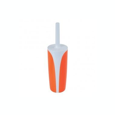 MSV Spirella Toilet Brush with Holder Polyresin Kandy Orange. View a larger version of this product image.