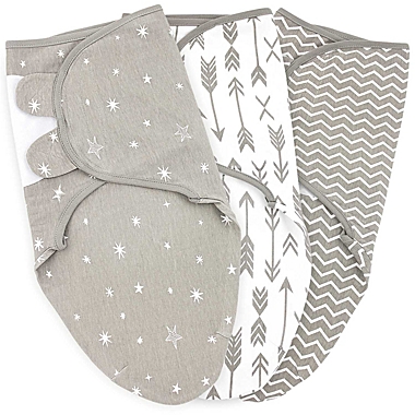 Bublo Baby Swaddle Blanket Boy Girl, 3 Pack Small-Medium Size Newborn Swaddles 0-3 Month, Infant Adjustable Swaddling Sleep Sack. View a larger version of this product image.