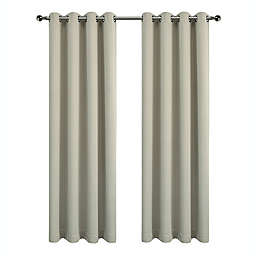2 Pc Blackout Grommet Thermal Window Curtain Panels - 50