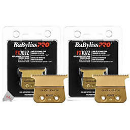 2x BaByliss PRO FX707Z Replacement Outlining Trimmer Blade Zero Gap T-Blade for FX787 Trimmers