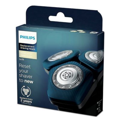 Philips Shaver Head Replacement Blades for Shavers Series 7000 and pentagon-shaped Series 5000 - SH71/50