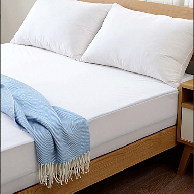 Cheer Collection Knitted Fabric Waterproof Mattress Protector - Twin. View a larger version of this product image.