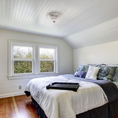 Lalia Home Blossom 2 Light Glass Ceiling Flush Mount, Chrome. View a larger version of this product image.