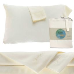 BedVoyage Maternity 100% viscose from Bamboo Bed Sheet Set, Queen - Ivory
