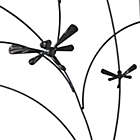 Alternate image 2 for Sunnydaze Decorative Steel Metal Dragonfly Delight Design Garden Trellis - 55.75" H - Black - 2-Pack