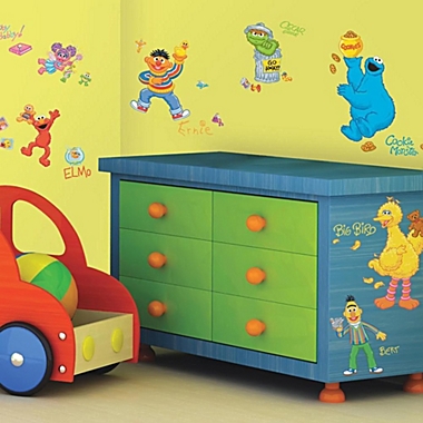 Roommates Decor Sesame Street Peel And Stick Wall Decals. View a larger version of this product image.