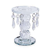 Shop LC Crystal Chandelier Candle Holder in White