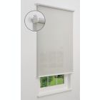 Alternate image 1 for Linen Avenue Cordless 5% Solar Screen Standard Roller Shade Grey 40 W x 78 H