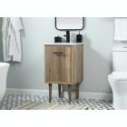 Alternate image 2 for Elegant Decor Home Decorative 18 inch single bathroom vanity - Natural Oak