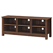 Slickblue 60 Inch  Entertainment TV Stand Cabinet-Brown