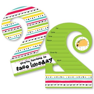 mexican birthday party invitations