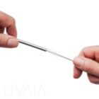 Alternate image 2 for LIVAIA Reusable Straws  8 Reusable Glass Straws, Straw Cleaning Brush In 2 Sizes