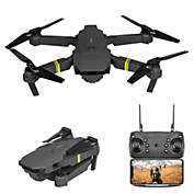 Carnival Land E58 Drone 1080P HD Camera WiFi Collapsible RC Quadcopter Helicopter Toy (E58 Black 1 Battery-4 K)