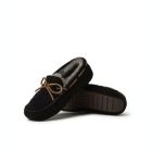 Alternate image 3 for Fireside By Dearfoams Men's Victor Genuine Shearling Moccasin with Tie
