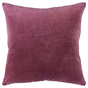 Rizzy Home 22" x 22" Pillow Cover - T17890 - Berry