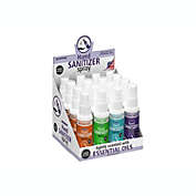 16pc Aromar Hand Sanitizer 2oz Bottles Essential Oils