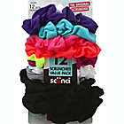 Alternate image 1 for Scunci&reg; 12-Pack Large Neon Hair Scrunchies