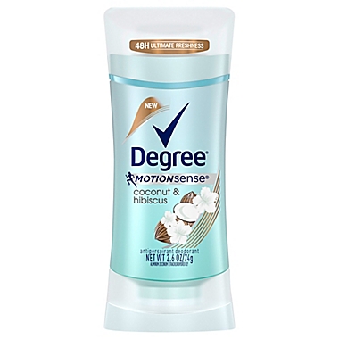 Degree&reg; MotionSense&reg; Antiperspirant Deodorant in Coconut &amp; Hibiscus. View a larger version of this product image.
