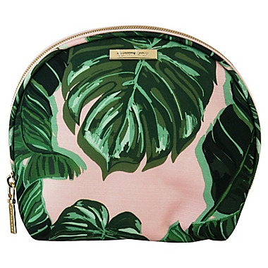Allegro Tropical Print Round Top Makeup Bag Organizer. View a larger version of this product image.