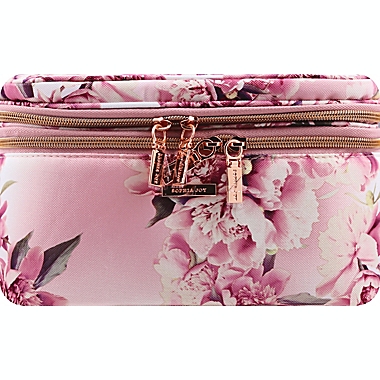 Allegro Floral 3-Piece Double Zip Train Case. View a larger version of this product image.