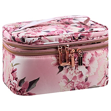 Allegro Floral 3-Piece Double Zip Train Case. View a larger version of this product image.