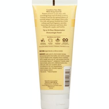 Burt's Bees&reg; 6 oz. Hemp Body Lotion. View a larger version of this product image.