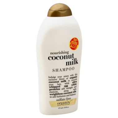 OGX&reg; 19.5 fl. oz. Nourishing Coconut Milk Shampoo. View a larger version of this product image.