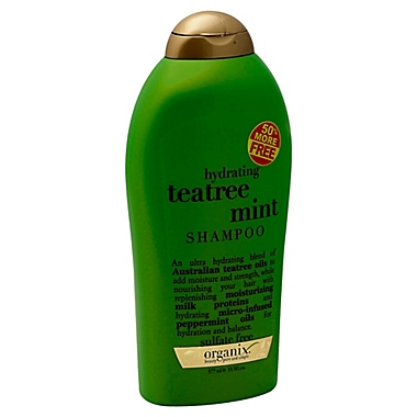 OGX&reg; 19.5 fl. oz. Hydrating Teatree Mint Shampoo. View a larger version of this product image.