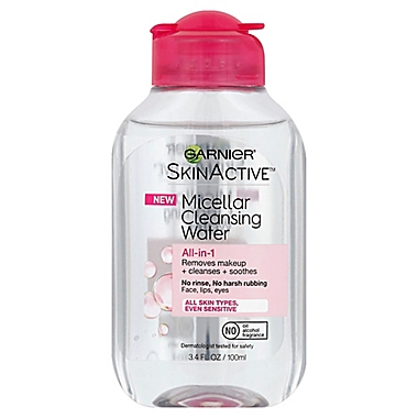 Garnier&reg; 3.4 fl. oz. All-in-1 SkinActive&trade; Micellar Cleansing Water. View a larger version of this product image.