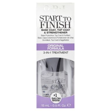 OPI .5 oz. Start to FInish Base Coat, Top Coat, and Nail Strengthener. View a larger version of this product image.